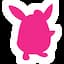 Symbol of the Pokemon TCG set XY trainer Kit (Wigglytuff)